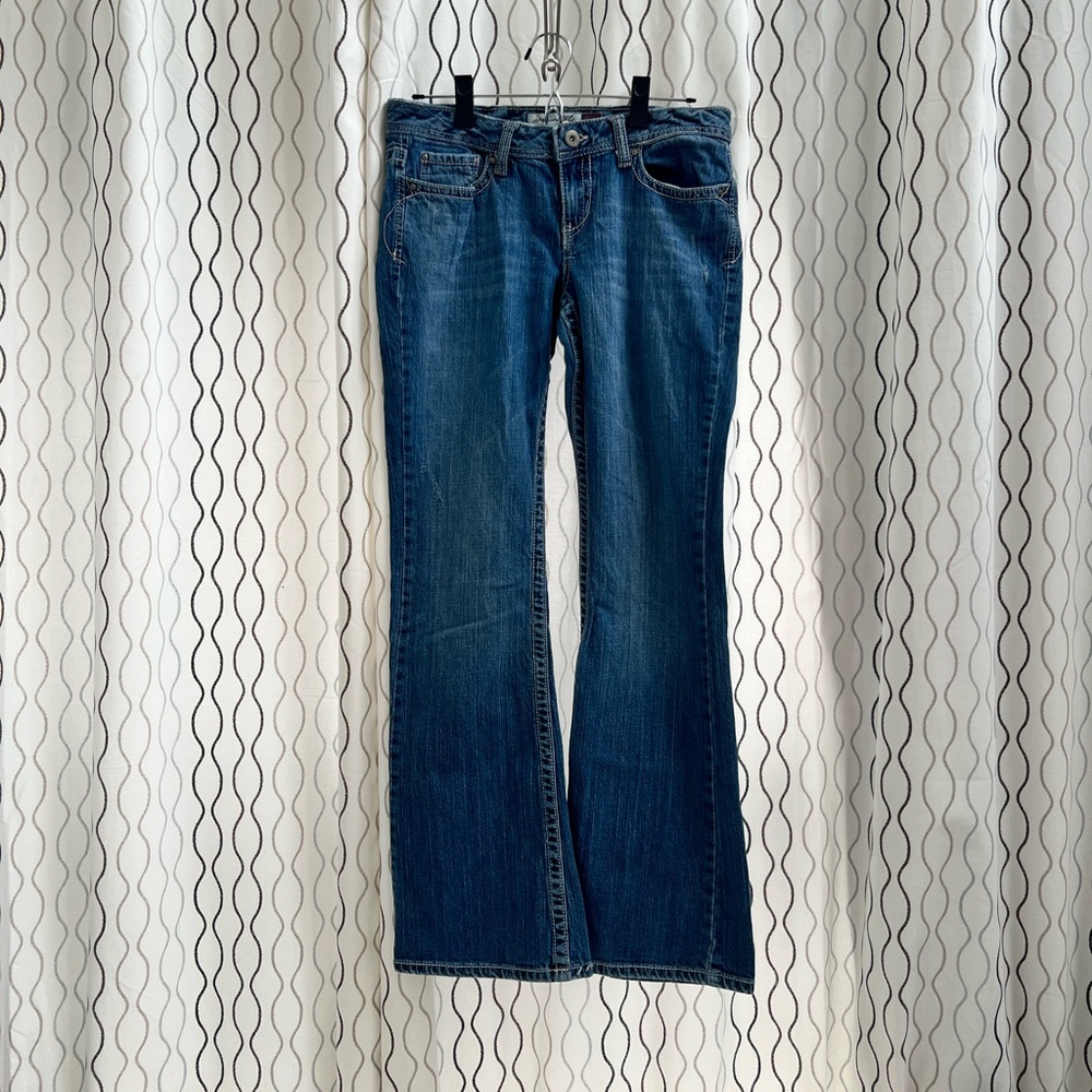 Aeropostale Blue Flare Leg Jeans